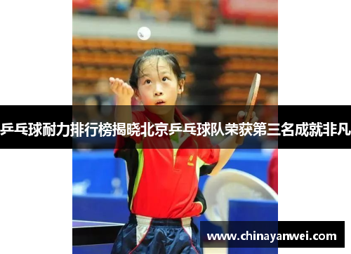 乒乓球耐力排行榜揭晓北京乒乓球队荣获第三名成就非凡